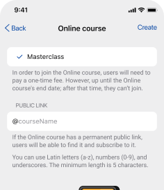 Courses